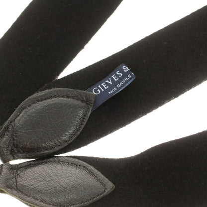 【中古】ギーブス＆ホークス GIEVES&amp;HAWKES サスペンダー ブラック【 状態ランクB 】【 メンズ 】