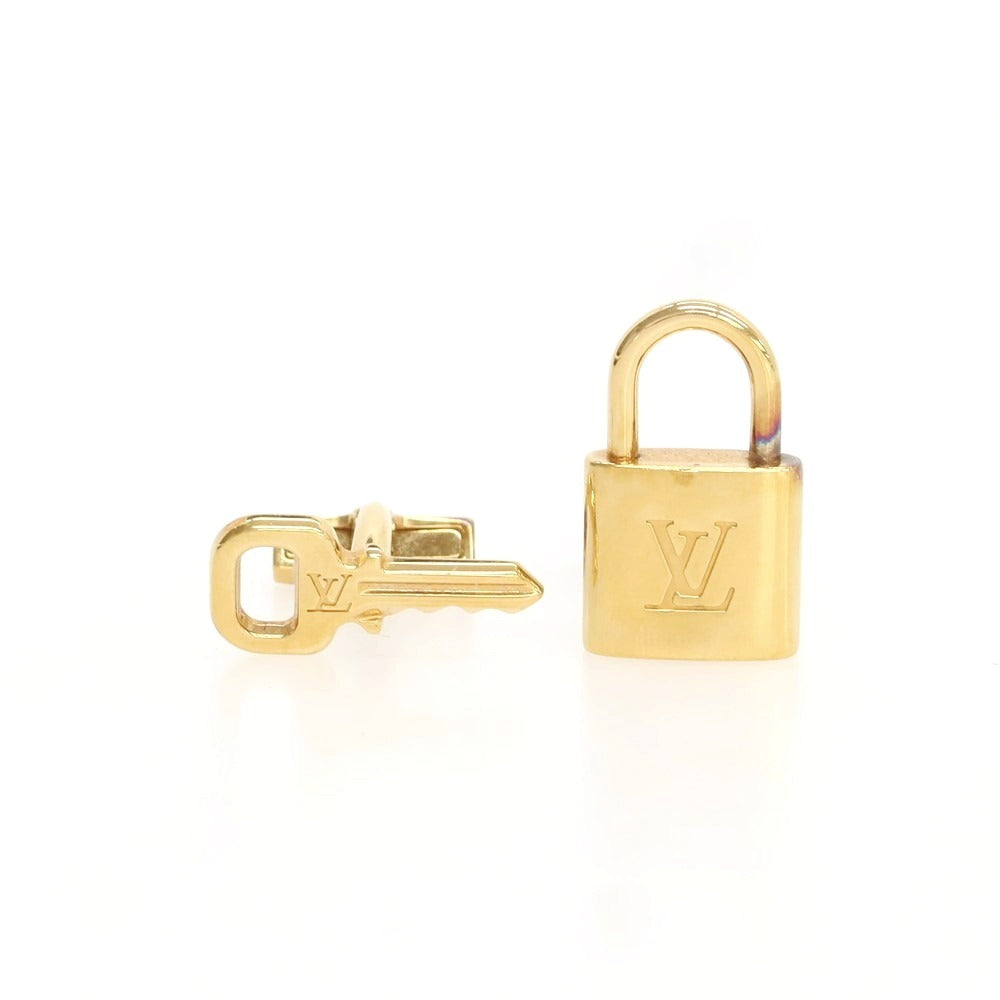 【中古】ルイ ヴィトン LOUIS VUITTON キー カデナ カフリンクス カフス ゴールド【 状態ランクB 】【 メンズ 】[EPD]