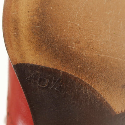 【中古】ステファノベーメル Stefano Bemer 502 ウイングチップ ドレスシューズ レッド【 40 1/2 】【 状態ランクB 】【 メンズ 】