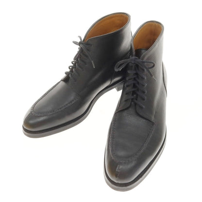 [Used] John Lobb CHAMBORD II BOOT Buffalo calf U-tip boots Black [6 1/2 E] [Condition rank A] [Men&