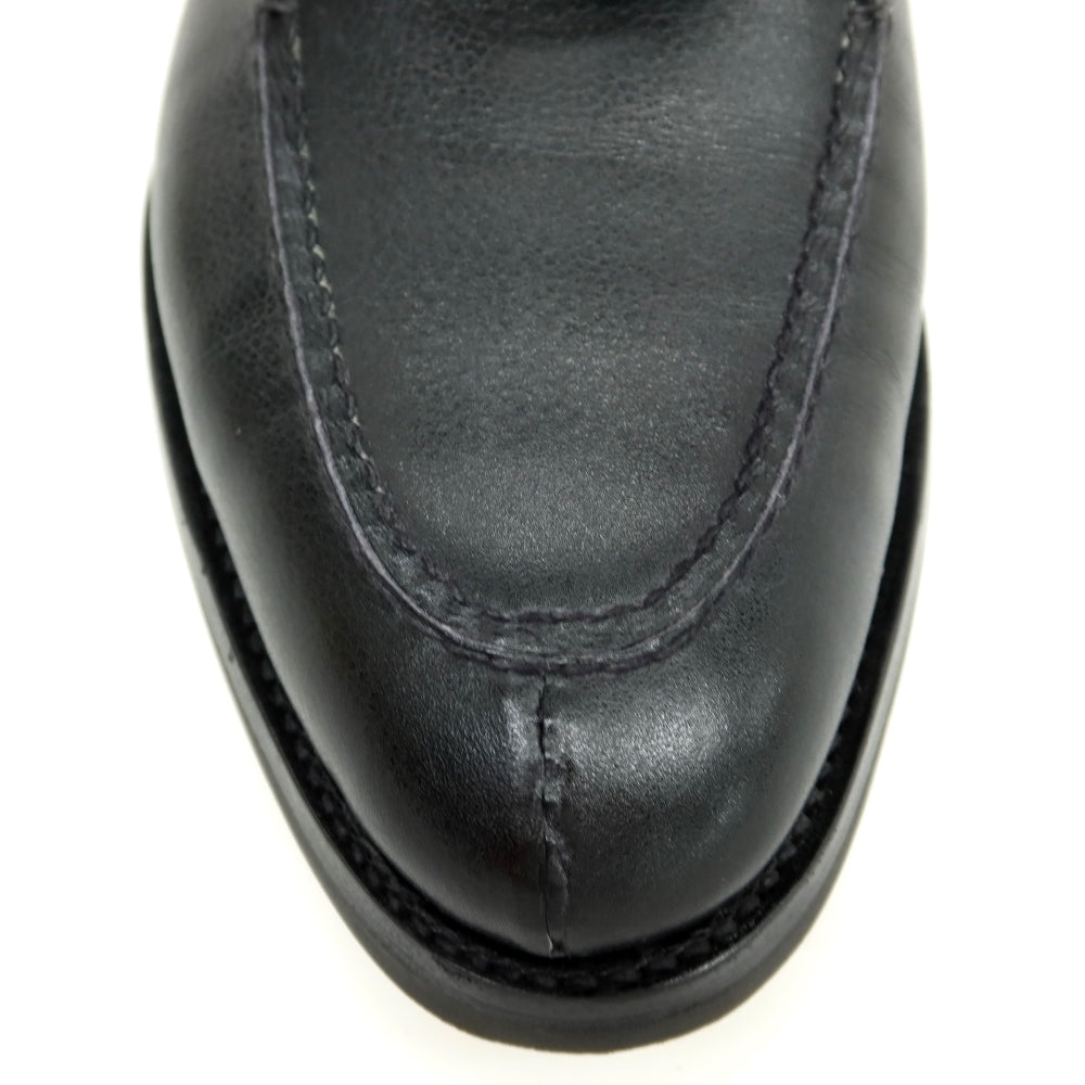 [Used] John Lobb CHAMBORD II BOOT Buffalo calf U-tip boots Black [6 1/2 E] [Condition rank A] [Men&