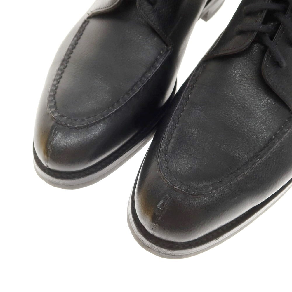 [Used] John Lobb CHAMBORD II BOOT Buffalo calf U-tip boots Black [6 1/2 E] [Condition rank A] [Men&