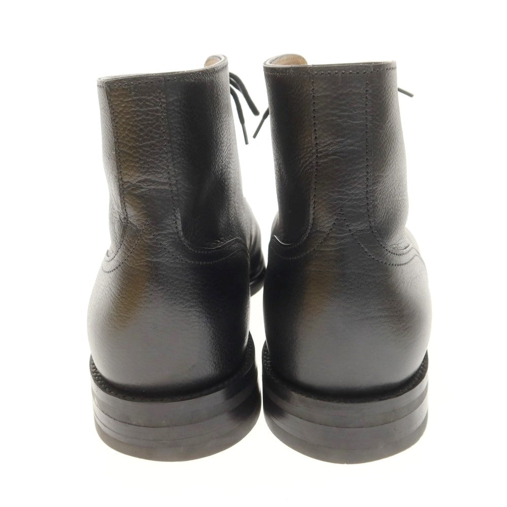 [Used] John Lobb CHAMBORD II BOOT Buffalo calf U-tip boots Black [6 1/2 E] [Condition rank A] [Men&