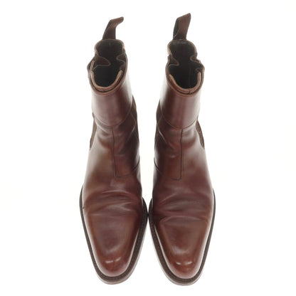 [Used] Sergio Rossi Side Gore Boots Brown [6 1/2] [Condition Rank C] [Men&
