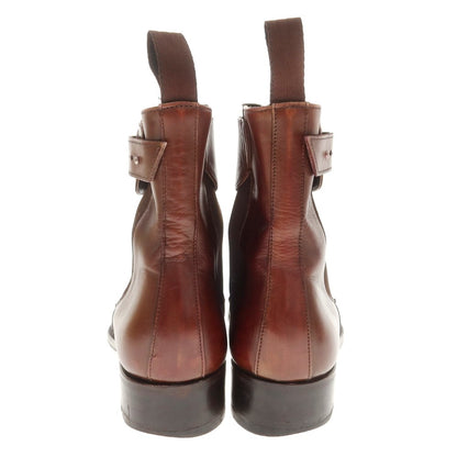 [Used] Sergio Rossi Side Gore Boots Brown [6 1/2] [Condition Rank C] [Men&