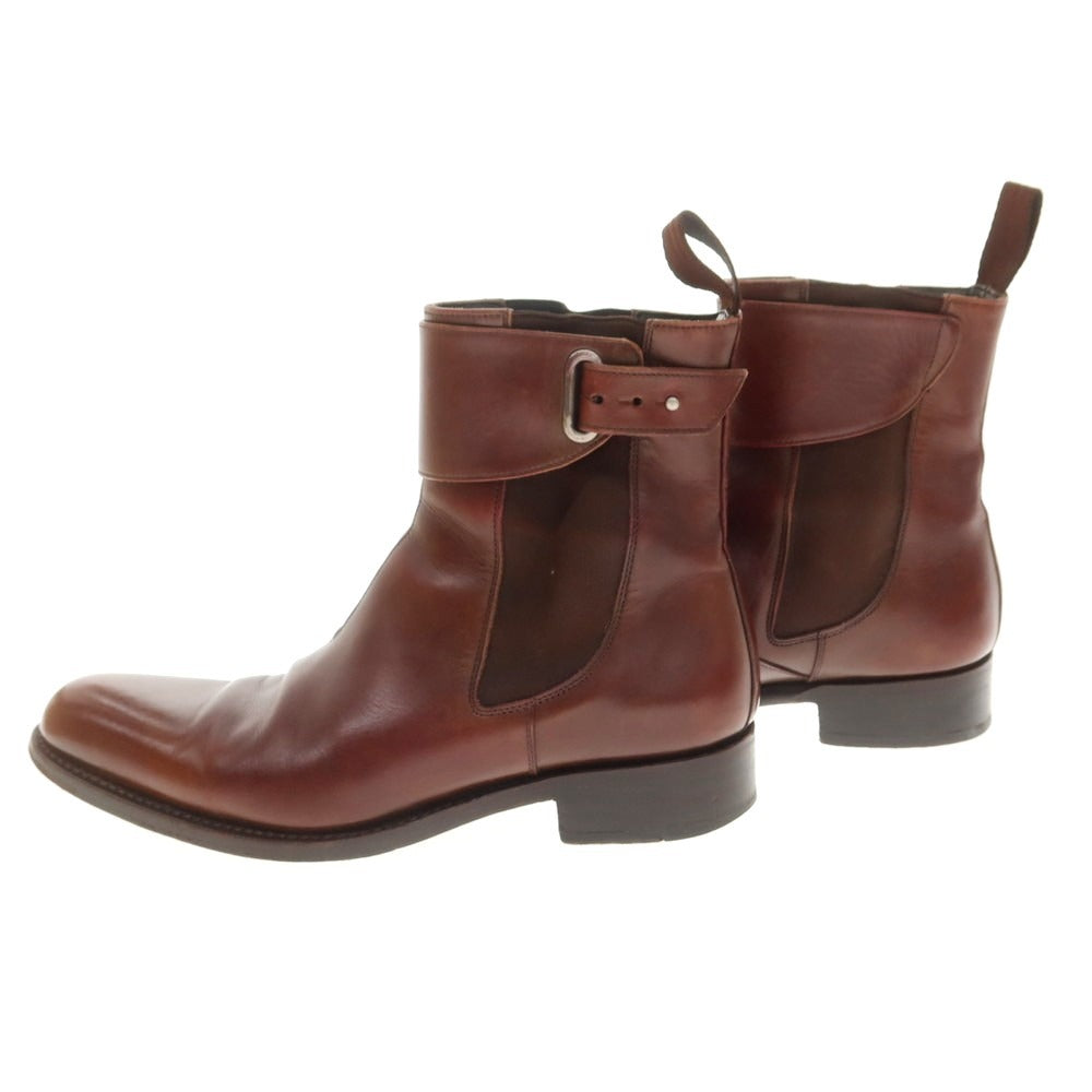 [Used] Sergio Rossi Side Gore Boots Brown [6 1/2] [Condition Rank C] [Men&