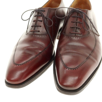 [Used] JM WESTON 435 Conti U-tip dress shoes, red brown [7E] [Condition rank B] [Men&