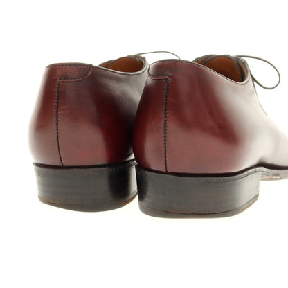 [Used] JM WESTON 435 Conti U-tip dress shoes, red brown [7E] [Condition rank B] [Men&