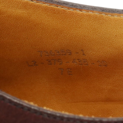 [Used] JM WESTON 435 Conti U-tip dress shoes, red brown [7E] [Condition rank B] [Men&