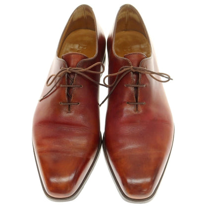 【中古】ベルルッティ Berluti アレッサンドロ ホールカット ドレスシューズ ブラウンレッド【 8 】【 状態ランクC 】【 メンズ 】