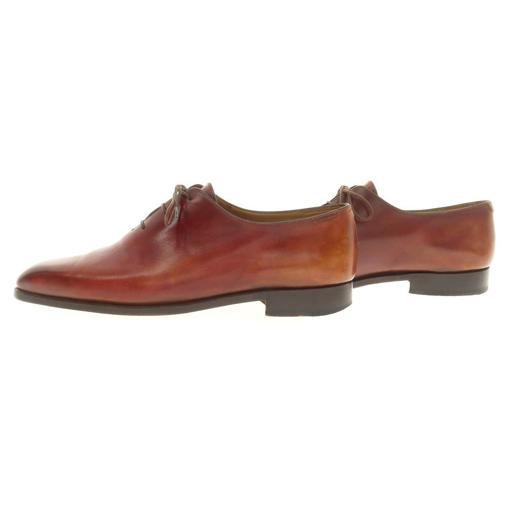 【中古】ベルルッティ Berluti アレッサンドロ ホールカット ドレスシューズ ブラウンレッド【 8 】【 状態ランクC 】【 メンズ 】