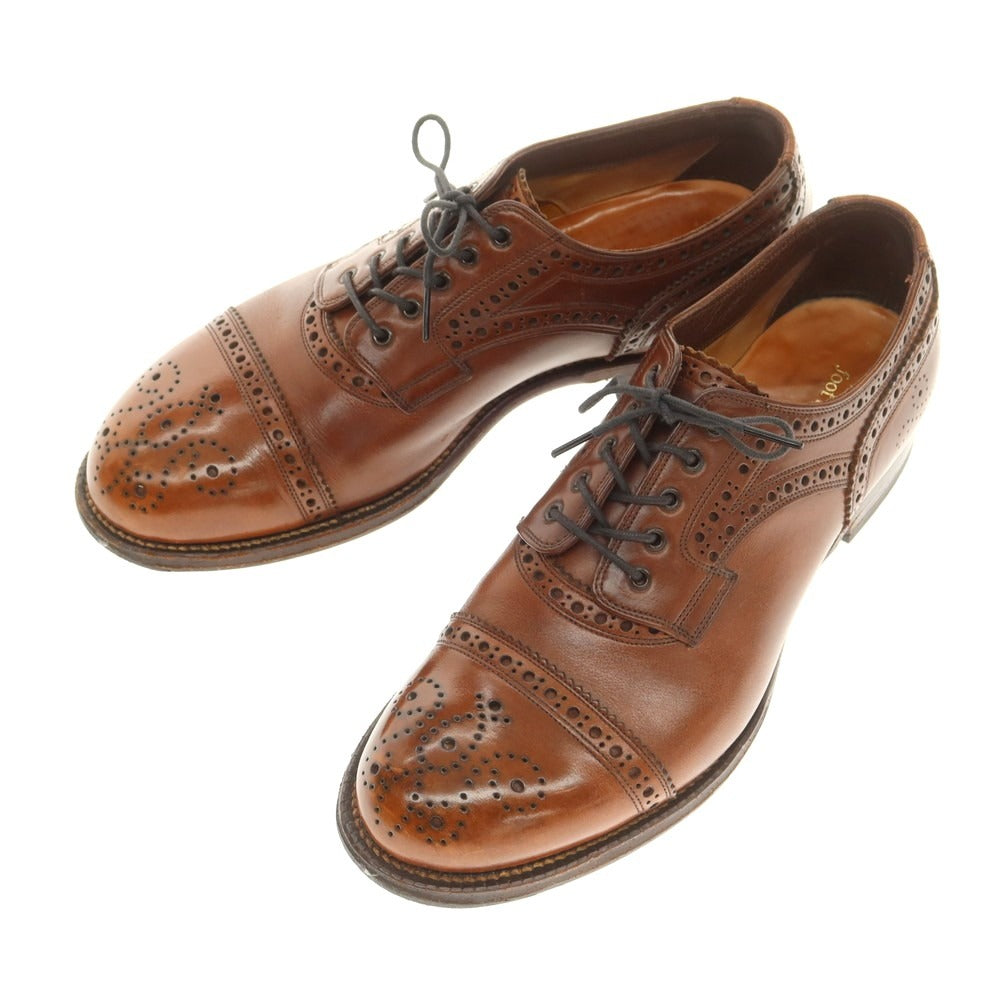 [Used] Foot the Coacher Semi-Brogue Derby Shoes Brown [8] [Condition Rank B] [Men&