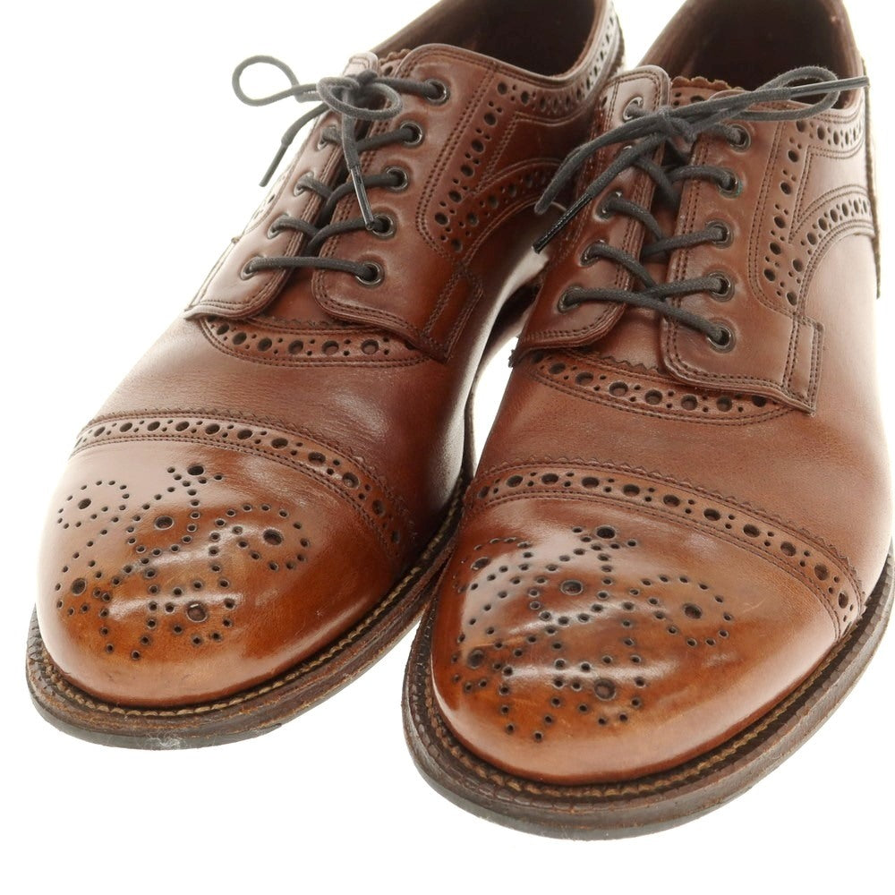 [Used] Foot the Coacher Semi-Brogue Derby Shoes Brown [8] [Condition Rank B] [Men&