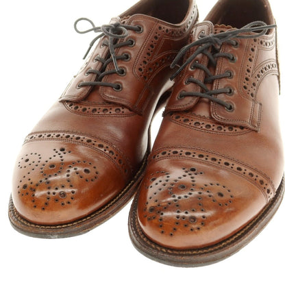 [Used] Foot the Coacher Semi-Brogue Derby Shoes Brown [8] [Condition Rank B] [Men&