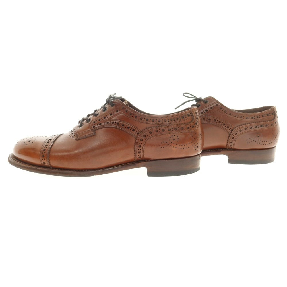 [Used] Foot the Coacher Semi-Brogue Derby Shoes Brown [8] [Condition Rank B] [Men&
