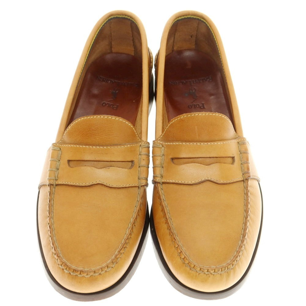 [Used] Polo Ralph Lauren coin loafers, beige [8 D] [Condition: C] [Men&