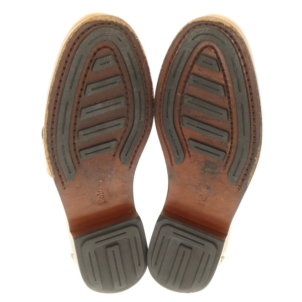 [Used] Polo Ralph Lauren coin loafers, beige [8 D] [Condition: C] [Men&