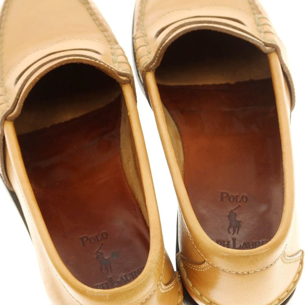[Used] Polo Ralph Lauren coin loafers, beige [8 D] [Condition: C] [Men&