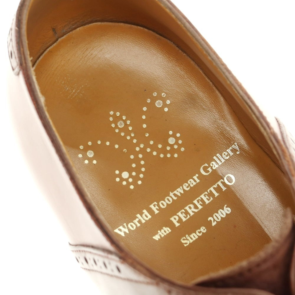 [Used] World Footwear Gallery × Perfetto Saddle Shoes Brown [6 1/2] [Condition Rank C] [Men&
