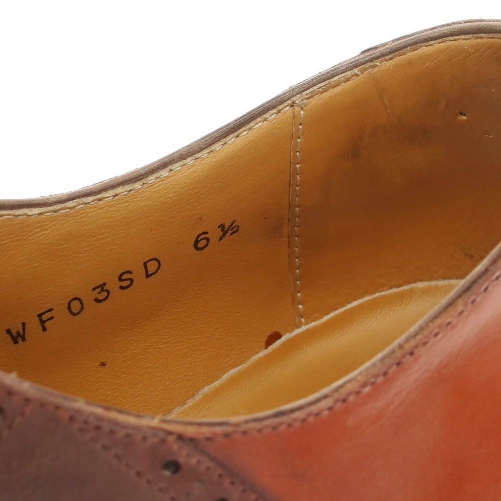 [Used] World Footwear Gallery × Perfetto Saddle Shoes Brown [6 1/2] [Condition Rank C] [Men&