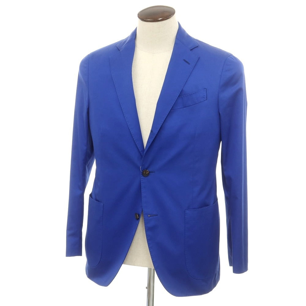 【中古】ラルディーニ LARDINI コットン カジュアルジャケット ブルー【 48 】【 状態ランクC 】【 メンズ 】