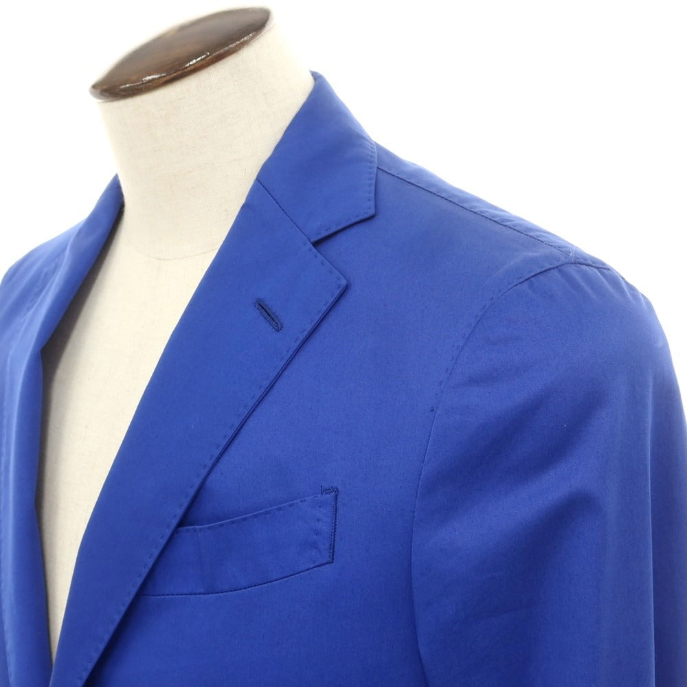 【中古】ラルディーニ LARDINI コットン カジュアルジャケット ブルー【 48 】【 状態ランクC 】【 メンズ 】