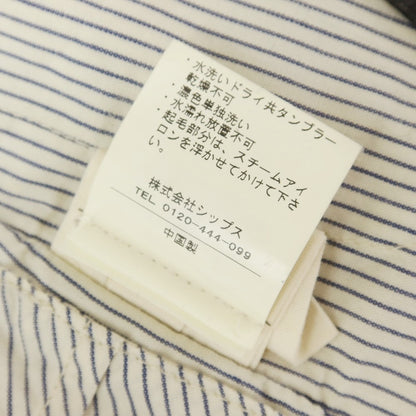 【中古】デンハム DENHAM コーティングコットン ジレ ベスト ブラック【 M 】【 状態ランクC 】【 メンズ 】