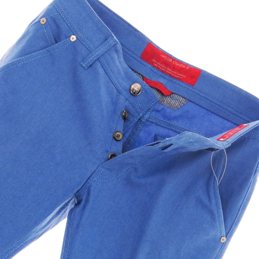 【中古】ヤコブコーエン JACOB COHEN J613 ウール 5ポケットパンツ ブルー【 31 】【 状態ランクB 】【 メンズ 】
