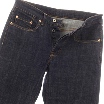 [Used] Green Label Relaxing Cotton Jeans Denim Pants Navy [S] [Condition Rank B] [Men&
