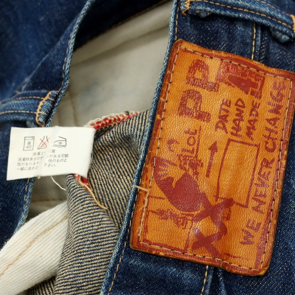[Used] Hollywood Ranch Market Cotton Jeans Denim Pants Blue [32 (1)] [Condition Rank C] [Men&