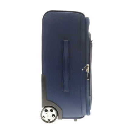 [Used] Montblanc MONTBLANC Embossed Leather Carry Bag Navy [Condition Rank B] [Men&