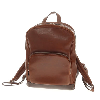 [Used] Manso Mansaw Shrink Leather Backpack Brown [Condition Rank B] [Men&