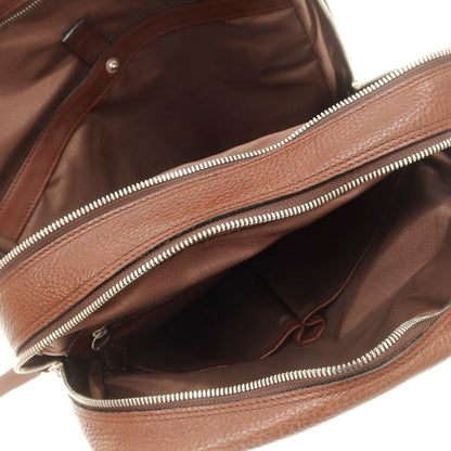 [Used] Manso Mansaw Shrink Leather Backpack Brown [Condition Rank B] [Men&