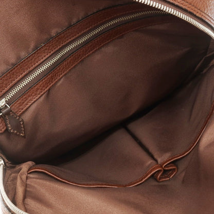 [Used] Manso Mansaw Shrink Leather Backpack Brown [Condition Rank B] [Men&