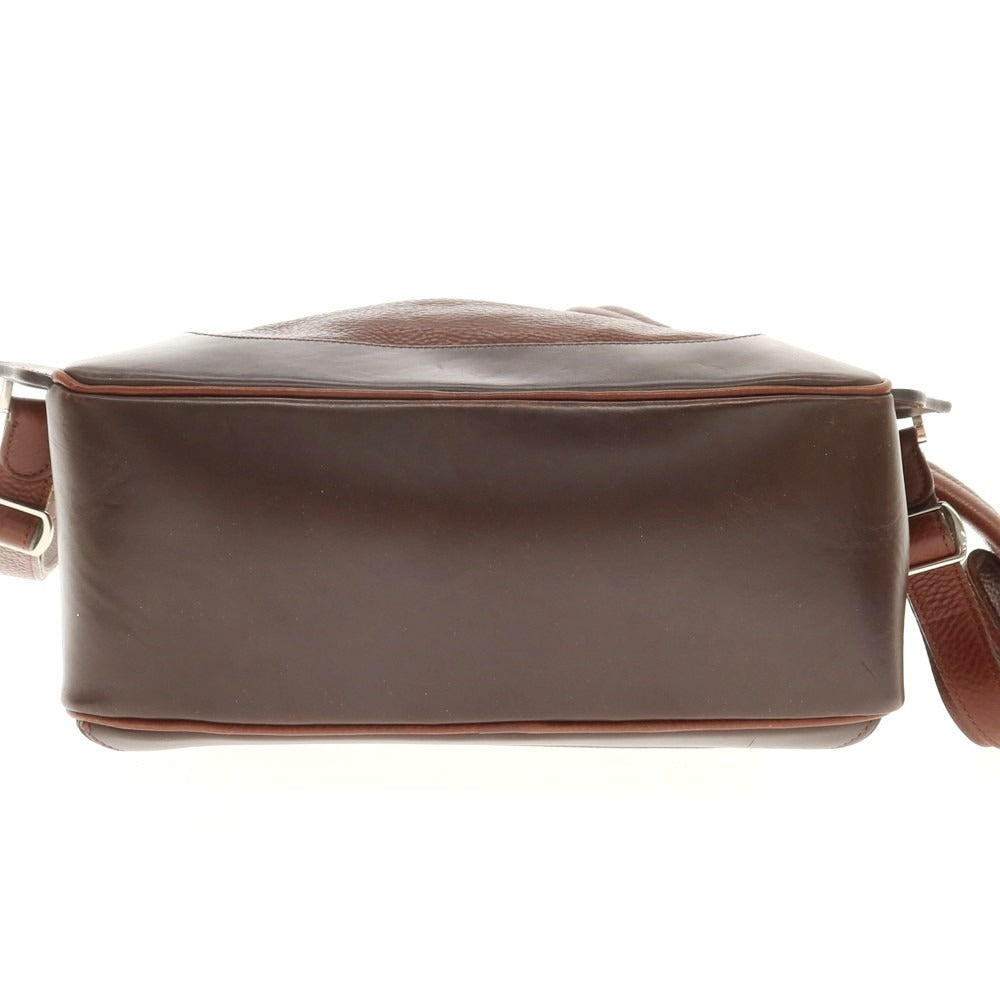 [Used] Manso Mansaw Shrink Leather Backpack Brown [Condition Rank B] [Men&