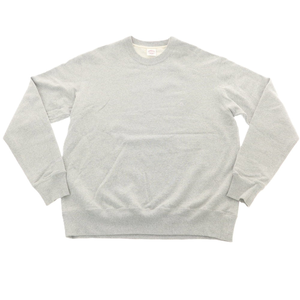 【中古】ブルックスブラザーズ Brooks Brothers コットン系 クルーネック スウェット グレー【 XL 】【 状態ランクB 】【 メンズ 】