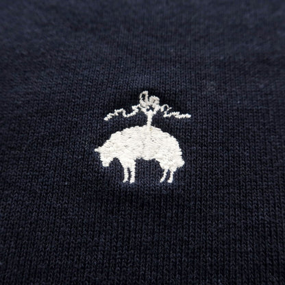 【中古】ブルックスブラザーズ Brooks Brothers コットン クルーネック スウェット ネイビー【 L 】【 状態ランクB 】【 メンズ 】