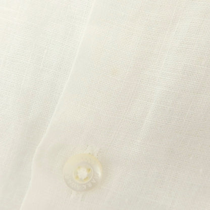 [Used] Markaware Hemp Open Collar Casual Shirt White [3] [Condition Rank B] [Men&