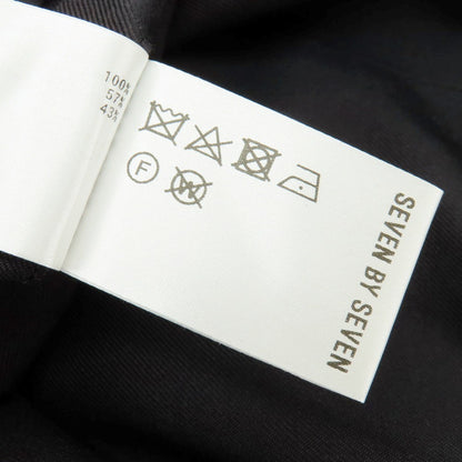 【中古】セブン バイ セブン SEVEN BY SEVEN ウール カジュアルスラックスパンツ ダークネイビー【 M 】【 状態ランクB 】【 メンズ 】
