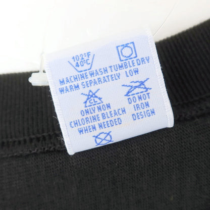 [Used] Champion Cotton Reverse Weave Crew Neck Short Sleeve T-Shirt Black [L] [Condition Rank A] [Men&