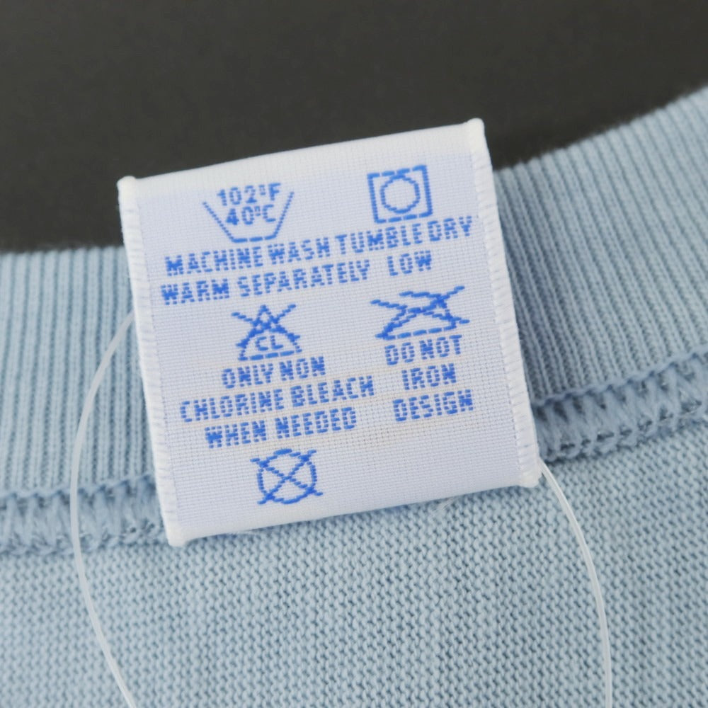 [Used] Champion Cotton Reverse Weave Crew Neck Short Sleeve T-Shirt Light Blue [L] [Condition Rank A] [Men&