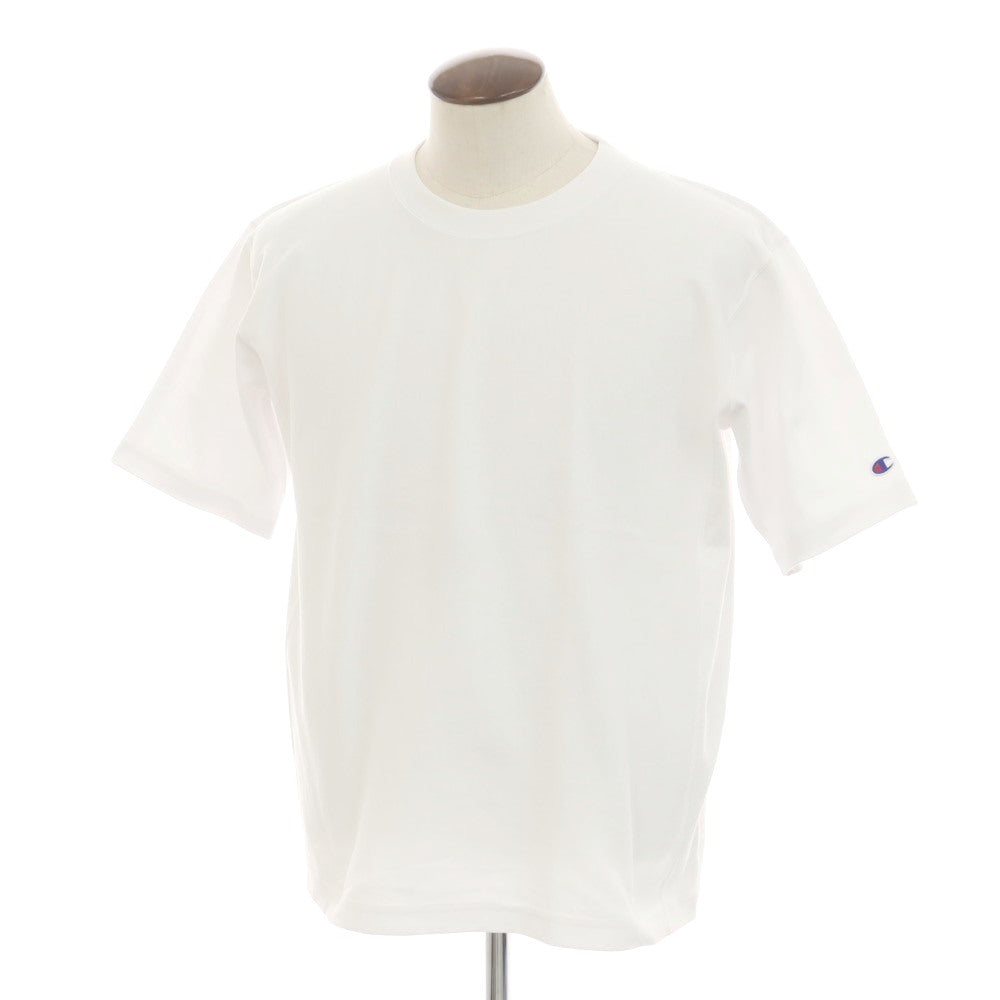 [Used] Champion Cotton Reverse Weave Crew Neck Short Sleeve T-Shirt White [L] [Condition Rank A] [Men&