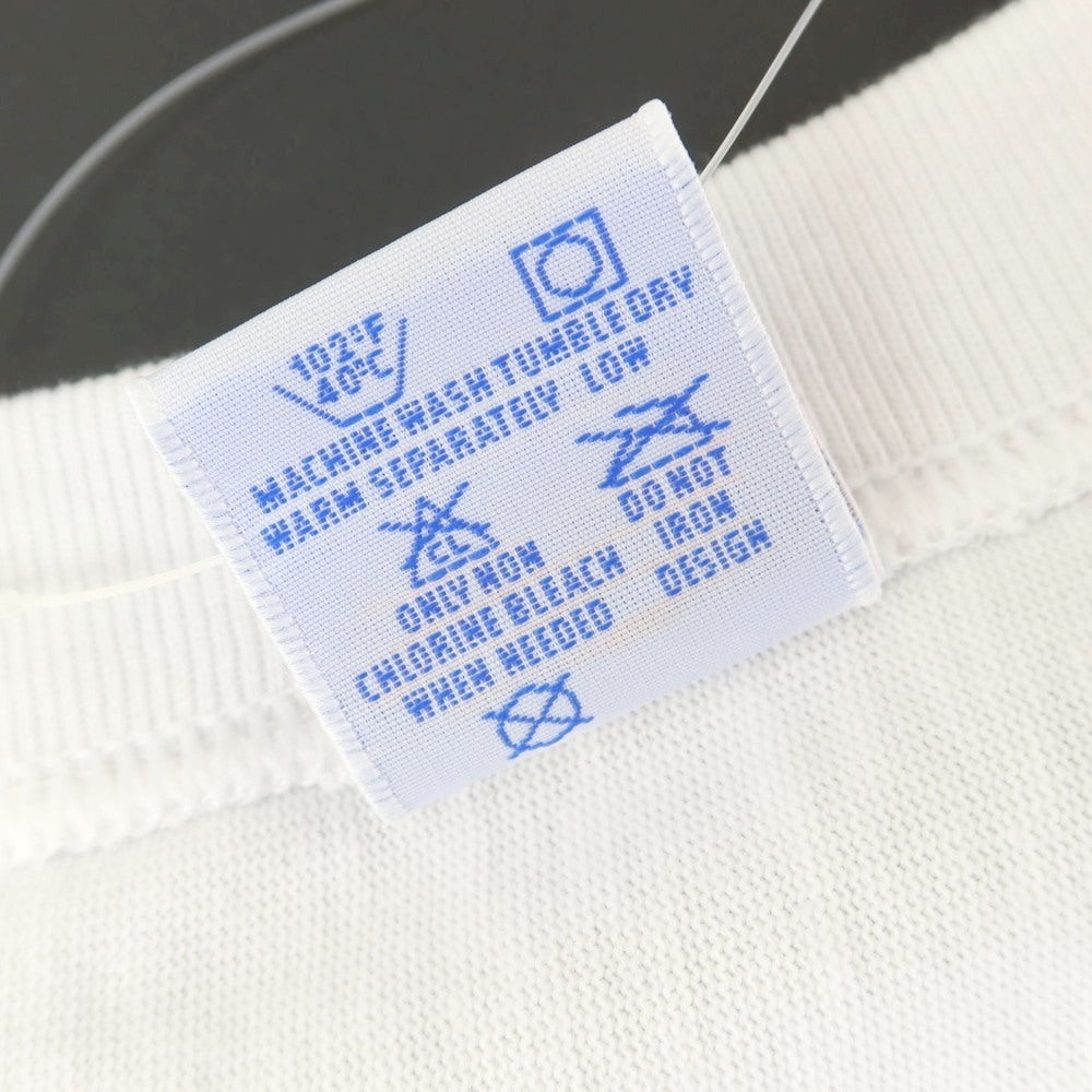 [Used] Champion Cotton Reverse Weave Crew Neck Short Sleeve T-Shirt White [L] [Condition Rank A] [Men&