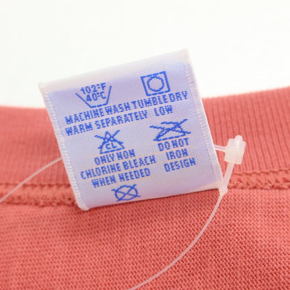 [Used] Champion Cotton Reverse Weave Crew Neck Short Sleeve T-Shirt Dark Pink [L] [Condition Rank A] [Men&