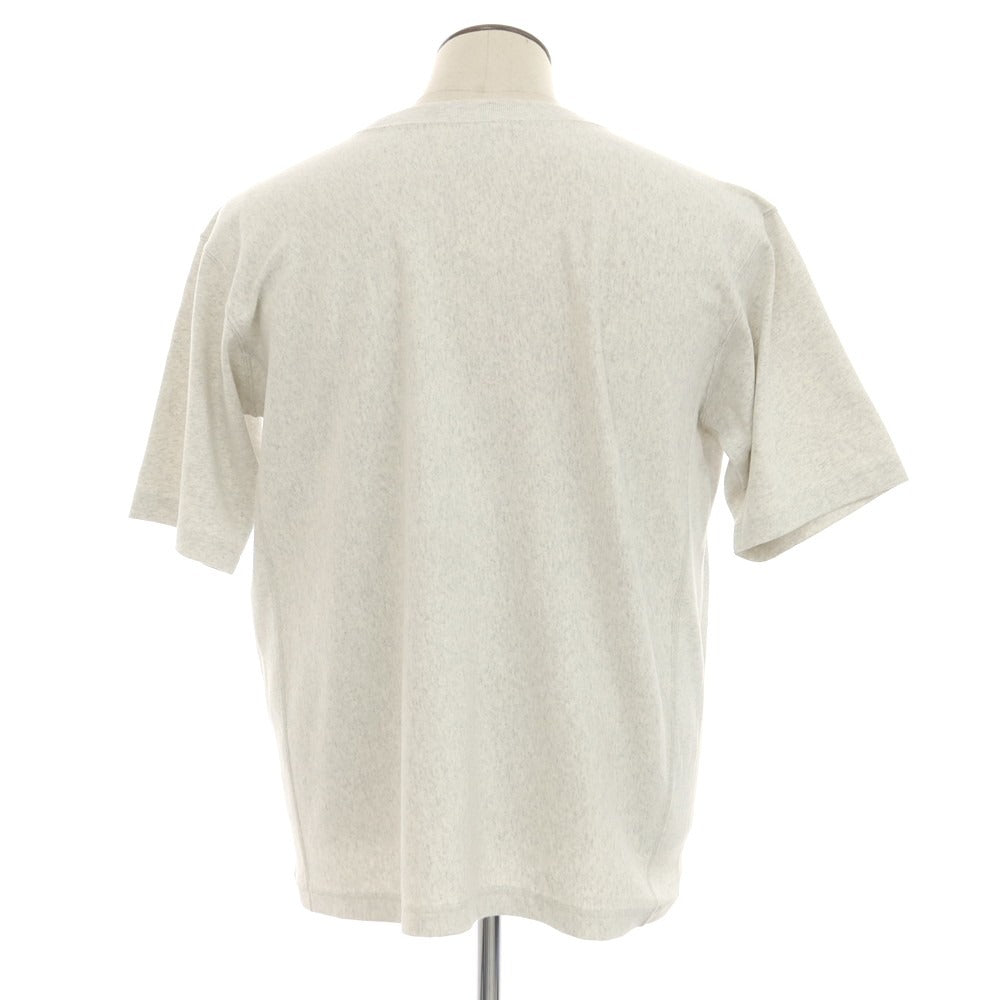 [Used] Champion Cotton Reverse Weave Crew Neck Short Sleeve T-Shirt Oatmeal [L] [Condition Rank B] [Men&