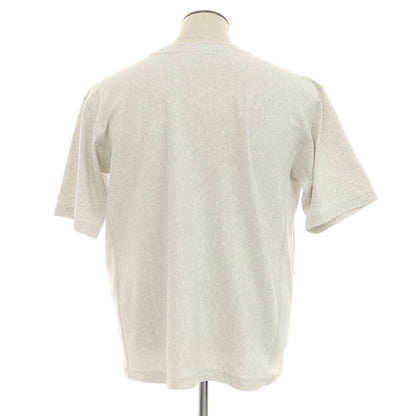 [Used] Champion Cotton Reverse Weave Crew Neck Short Sleeve T-Shirt Oatmeal [L] [Condition Rank B] [Men&