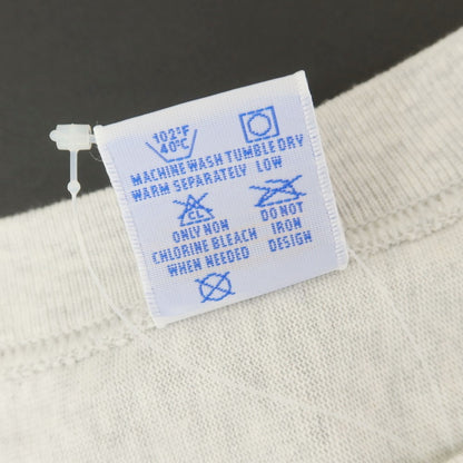[Used] Champion Cotton Reverse Weave Crew Neck Short Sleeve T-Shirt Oatmeal [L] [Condition Rank B] [Men&