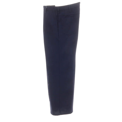 [Used] Wrangler URBAN RESEARCH exclusive polyester wide flare casual slacks pants navy [L] [Condition rank A] [Men&
