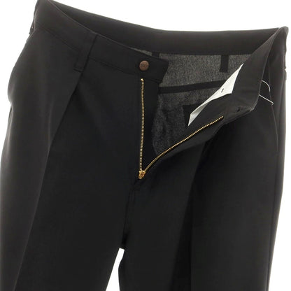 [Used] Wrangler URBAN RESEARCH special order polyester wide flare casual slacks pants black [L] [Condition rank A] [Men&