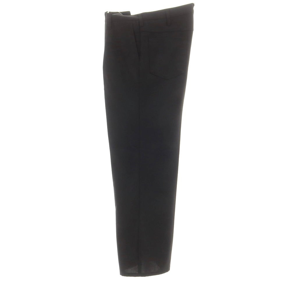 [Used] Wrangler URBAN RESEARCH special order polyester wide flare casual slacks pants black [L] [Condition rank A] [Men&